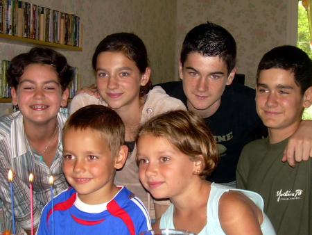 mes couzins,couzine et mwa